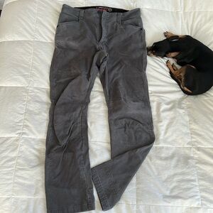 Men’s Wrangler, 34 x 34 work pants. Gray.